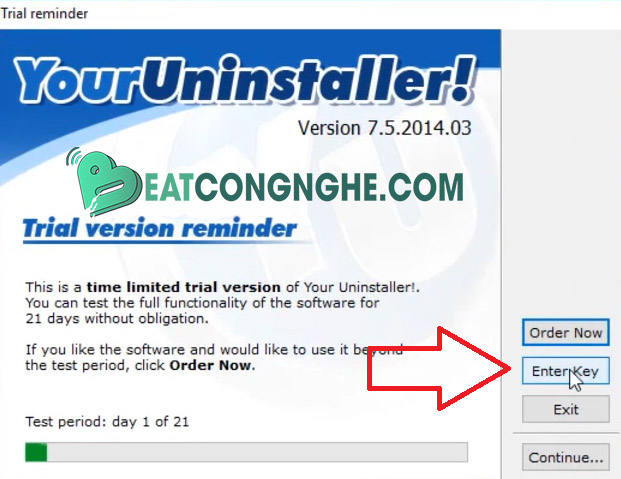 Your Uninstaller Pro 7.5 9